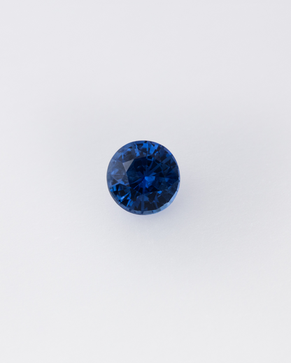 Blue Sapphire Heated 0.57