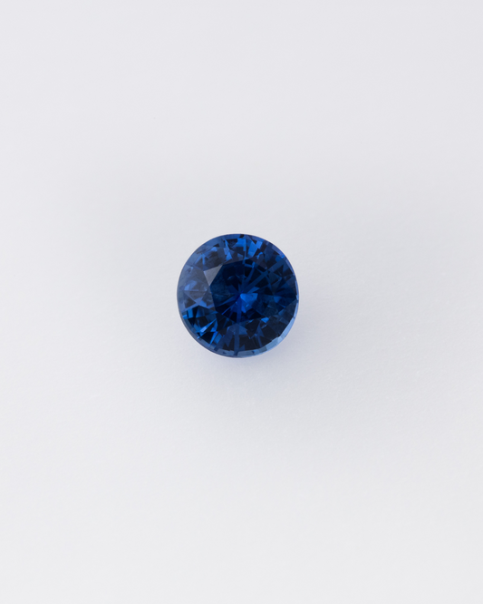 Blue Sapphire Heated 0.57