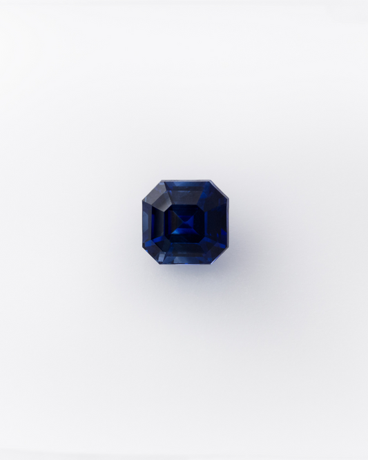 Blue Sapphire Heated 0.71