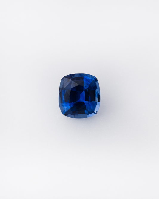 Blue Sapphire Heated 0.77
