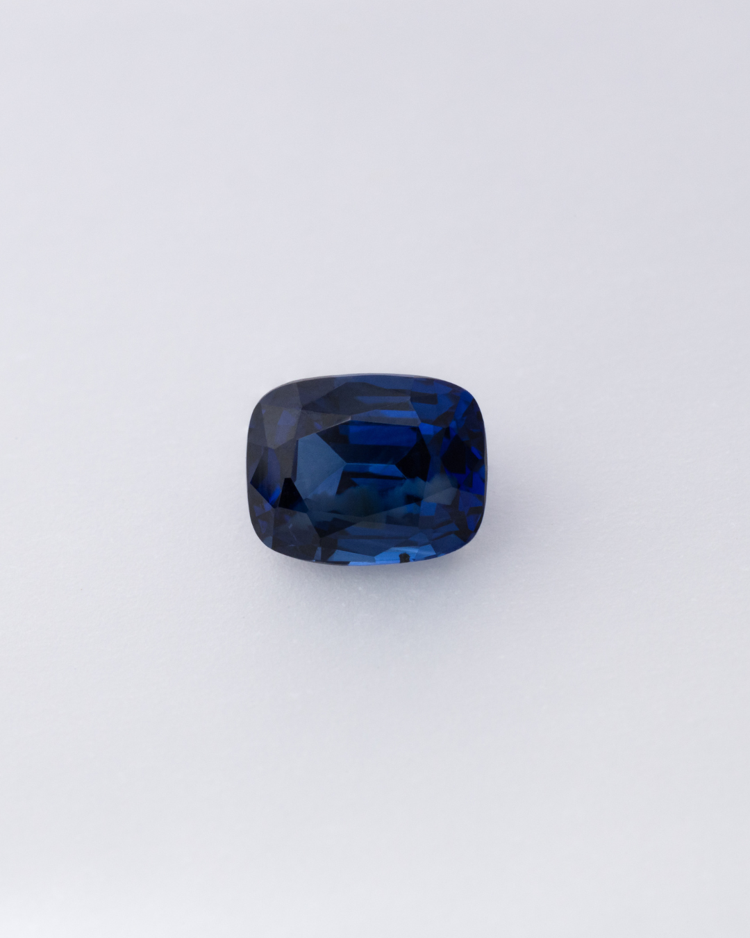 Blue Sapphire Heated 1.04