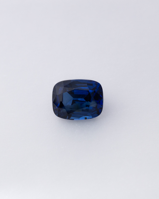 Blue Sapphire Heated 1.04