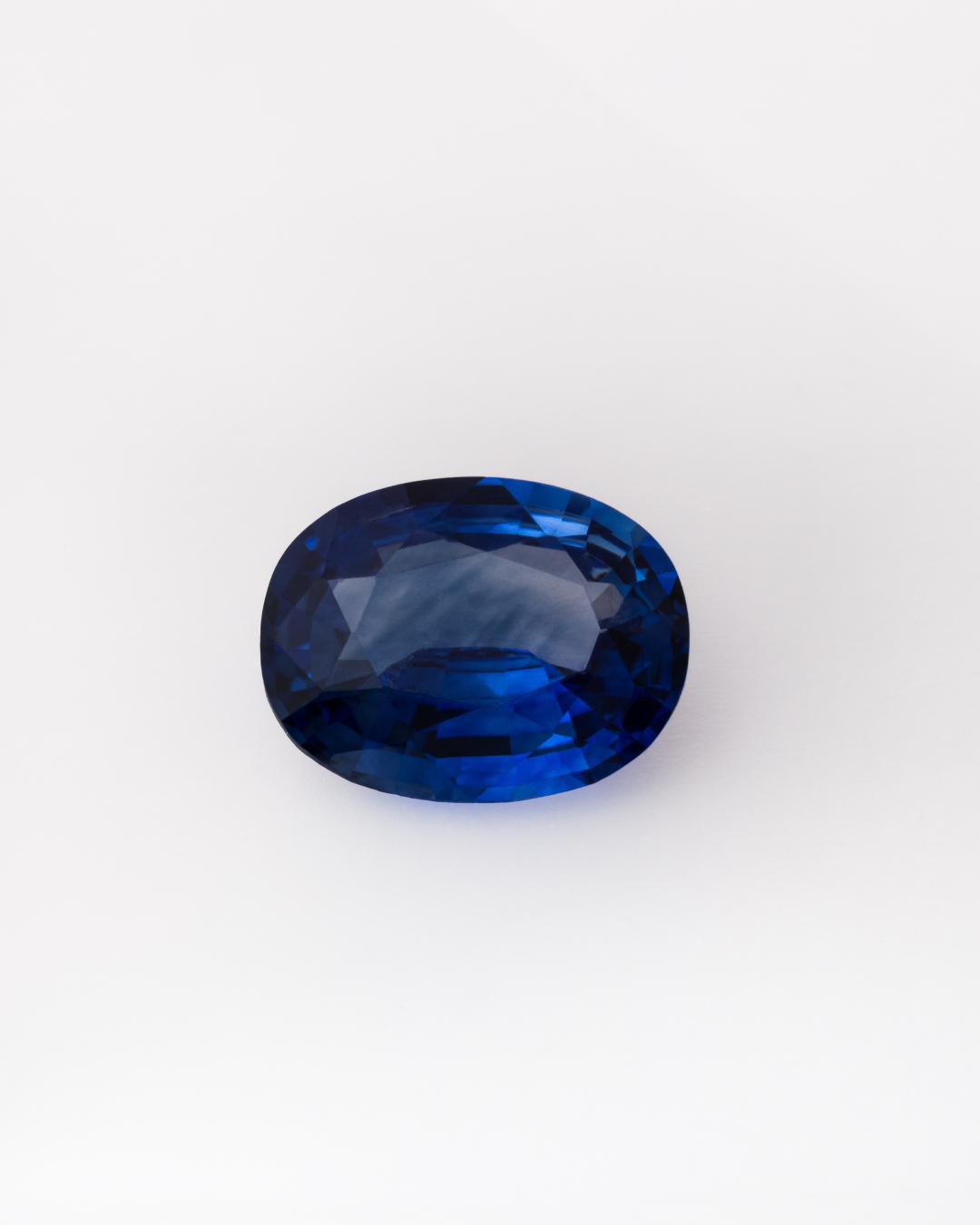 Blue Sapphire Heated 3.26