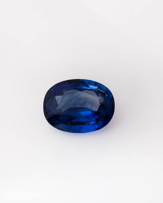 Blue Sapphire Heated 3.26