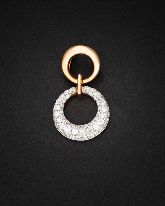 Rose Gold with Diamonds Pendant