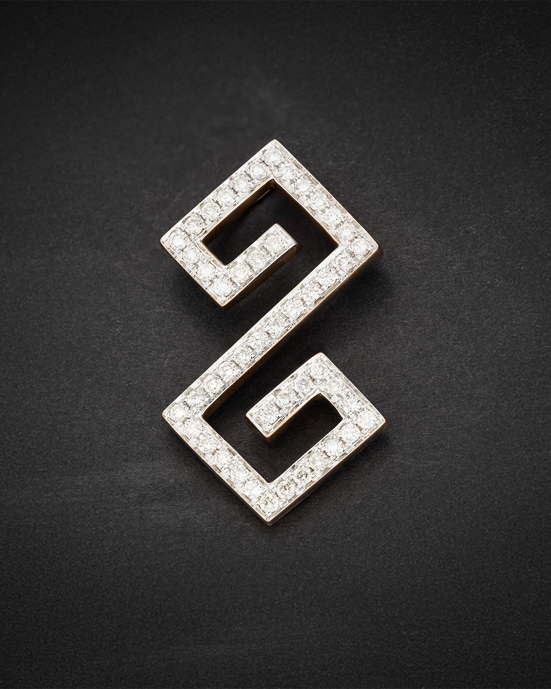 Rose Gold with Diamonds Pendant