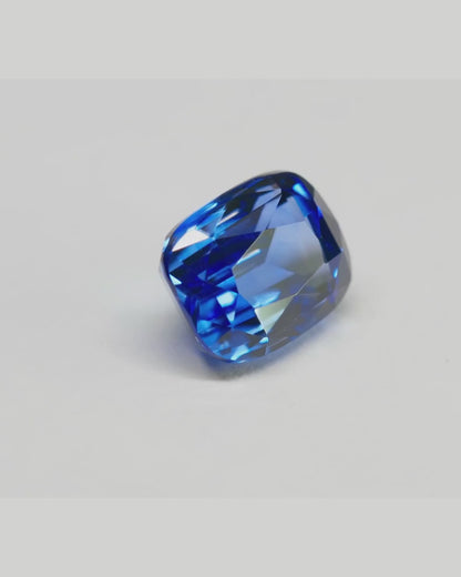 Blue Sapphire Heated 1.12