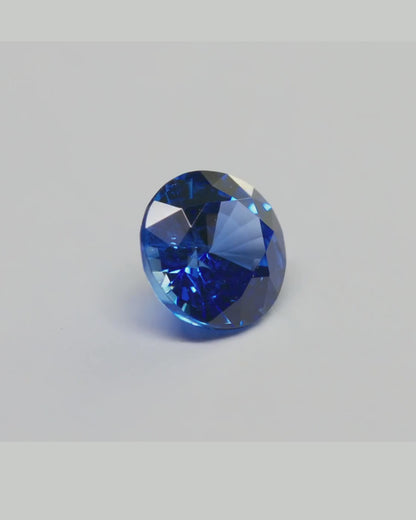 Blue Sapphire Heated 0.57