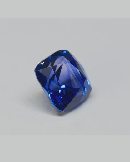 Blue Sapphire Heated 1.17