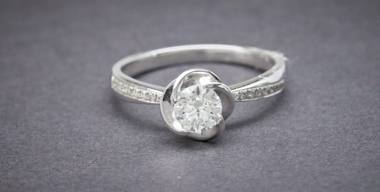Diamond RING 0.55 Small diam 0.076