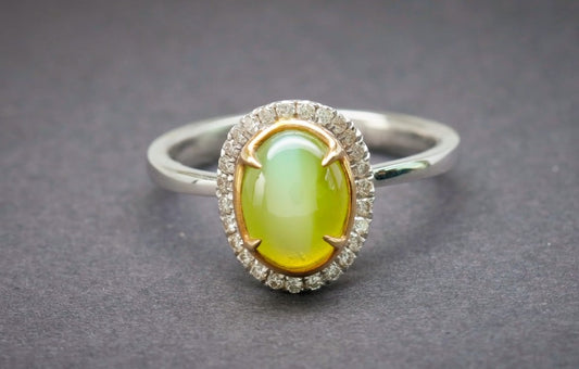 Catseye 2.07 RING Diamond 0.165